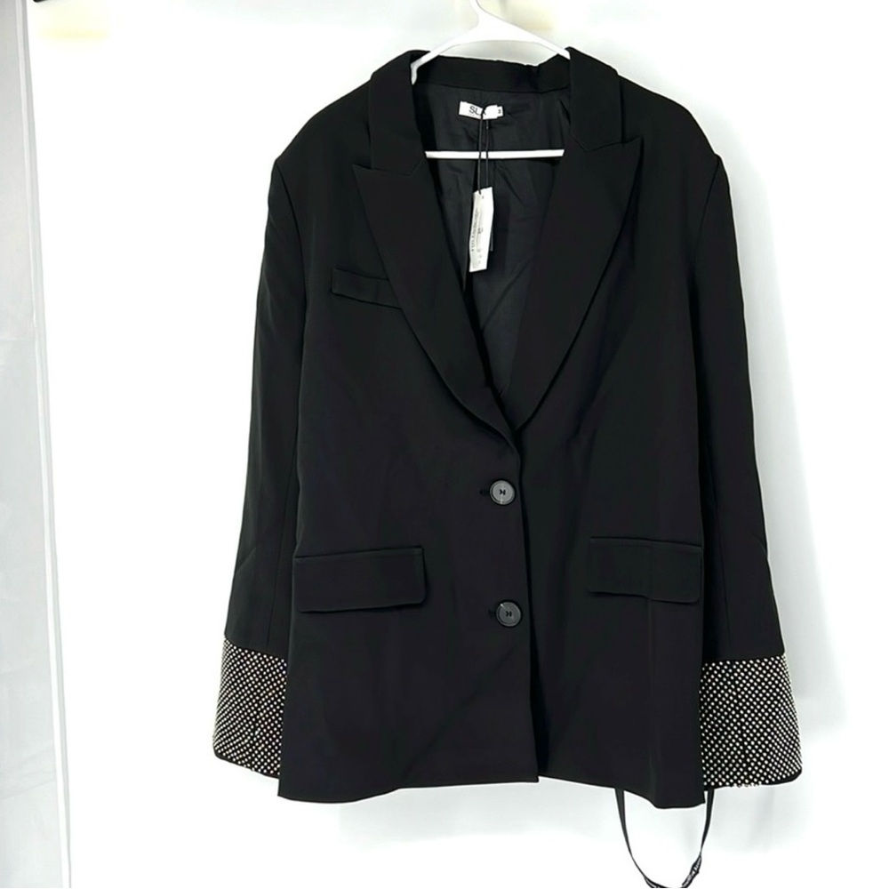 SLA The Label Diamanté Blazer NWT